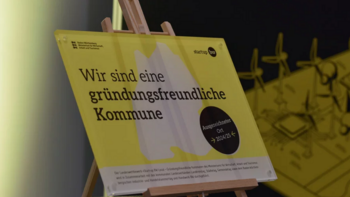 Symbolbild für den Landeswettbewerb „Start-up BW Local – gründungsfreundliche Kommune“