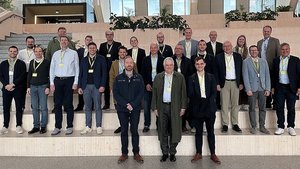Gruppenbild bei der Delegationsreise in Norwegen und Schweden.