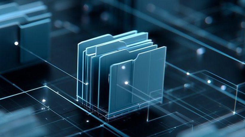 Abstrakte Datenstruktur mit verbundenen digitalen Ordnern