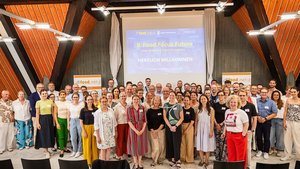 Gruppenbild beim food.net:z Branchentreff: 9. Food.Focus.Future 2026 - Next Protein & Food Innovation 