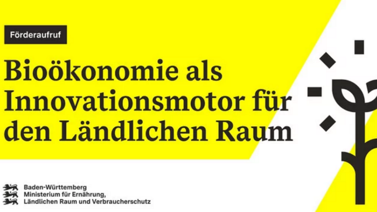 Symbolbild für den Förderaufruf zur Bioökonomie als Innovationsmotor