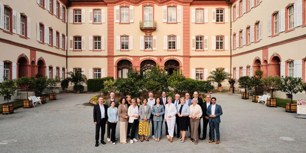 Gruppenbild auf der Wirtschaftsministerkonferenz in Baden-Württemberg