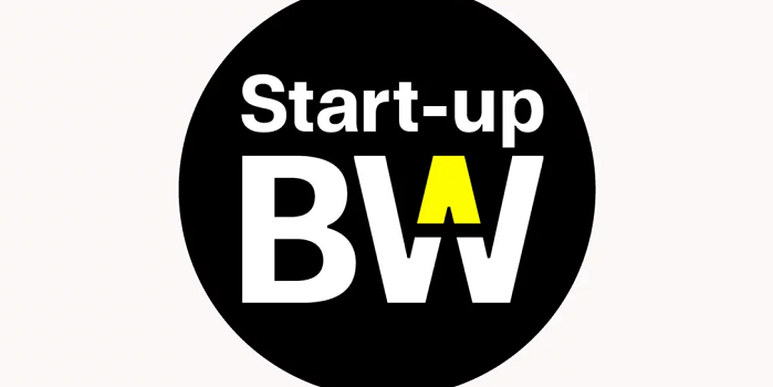 Logo mit der Aufschrift "Start-up BW"